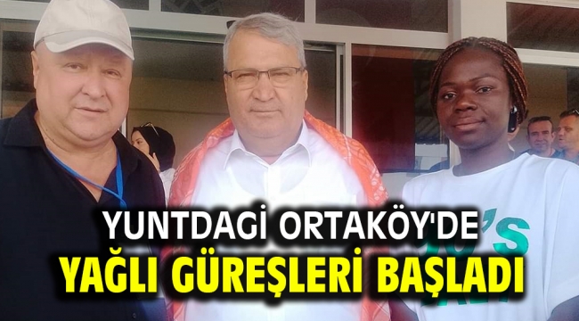 Yuntdagi Ortaköy'de Yağlı Güreşleri Başladı. 