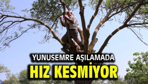 YUNUSEMRE AŞILAMADA HIZ KESMİYOR