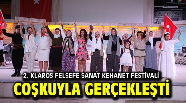 2. Klaros Felsefe Sanat Kehanet Festivali Coşkuyla Gerçekleşti