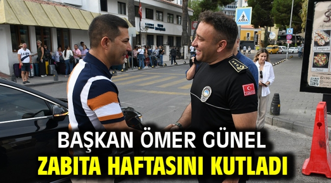 Başkan Ömer Günel Zabıta Haftasını Kutladı