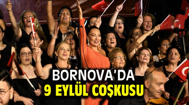 Bornova'da 9 Eylül coşkusu