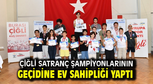 Çiğli Satranç Şampiyonlarının Geçidine Ev Sahipliği Yaptı