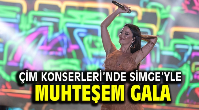 Çim Konserleri'nde Simge'yle muhteşem gala