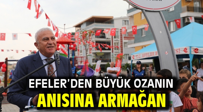 Efeler'den Büyük Ozanın Anısına Armağan