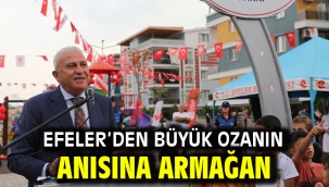 Efeler'den Büyük Ozanın Anısına Armağan