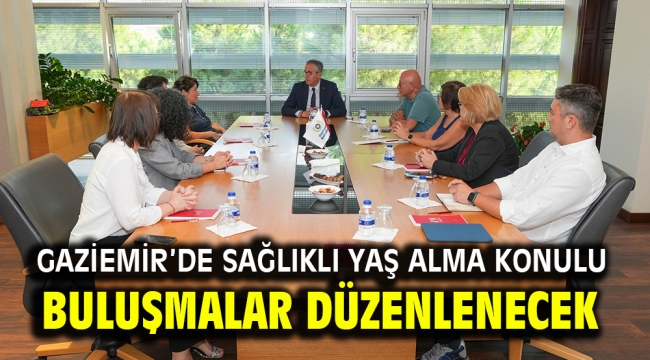 Gaziemir'de Sağlıklı Yaş Alma konulu buluşmalar düzenlenecek