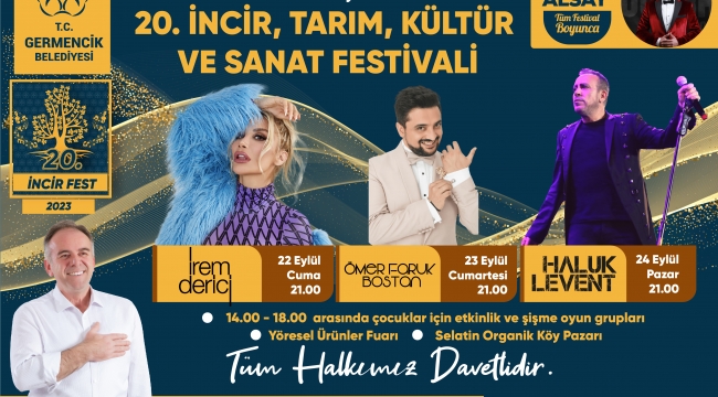 Germencik'te muhteşem İncir Festivali için geri sayım başladı