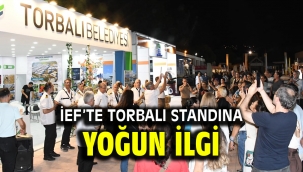 İEF'te Torbalı standına yoğun ilgi