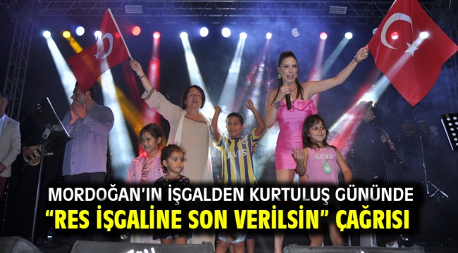 Mordoğan'ın İşgalden Kurtuluş Gününde "Res İşgaline Son Verilsin" Çağrısı