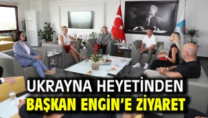 Ukrayna Heyetinden Başkan Engin'e Ziyaret