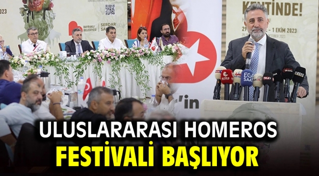 Uluslararası Homeros Festivali başlıyor