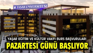 Yaşar Eğitim ve Kültür Vakfı burs başvuruları Pazartesi günü başlıyor