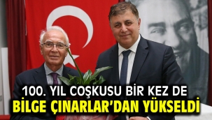 100. yıl coşkusu bir kez de Bilge Çınarlar'dan yükseldi