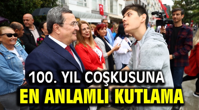 100. yıl coşkusuna en anlamlı kutlama