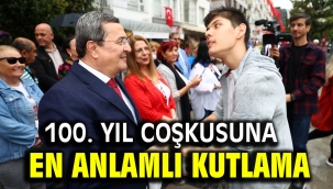 100. yıl coşkusuna en anlamlı kutlama