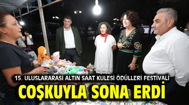 15. Uluslararası Altın Saat Kulesi Ödülleri Festivali Coşkuyla Sona Erdi