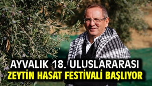 Ayvalık 18. Uluslararası Zeytin Hasat Festivali Başlıyor