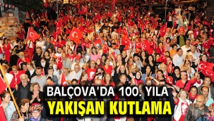 Balçova'da 100. yıla yakışan kutlama