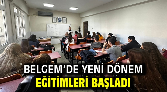 BELGEM'de yeni dönem eğitimleri başladı