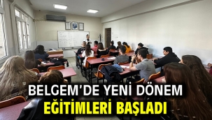 BELGEM'de yeni dönem eğitimleri başladı