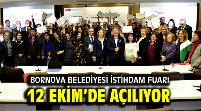 Bornova Belediyesi İstihdam Fuarı 12 Ekim'de açılıyor