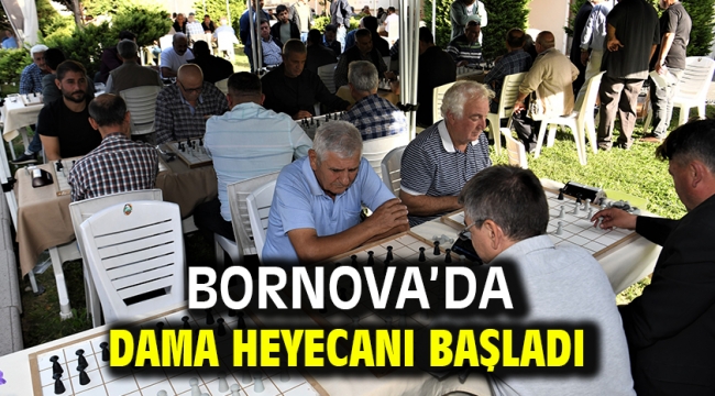 Bornova'da dama heyecanı başladı