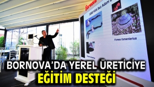 Bornova'da yerel üreticiye eğitim desteği