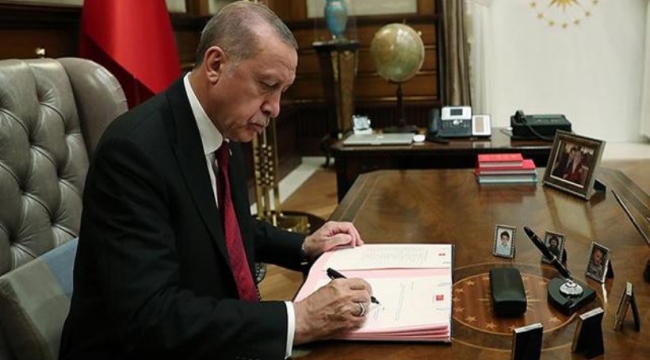 Cumhurbaşkanı Erdoğan'dan onlarca atama