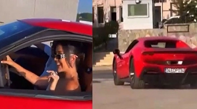 Dilan Polat kırmızı Ferrarisi ile karakola gitti! Nagihan Karadere dayanamadı