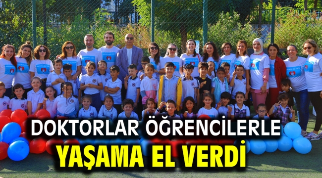 Doktorlar öğrencilerle yaşama el verdi