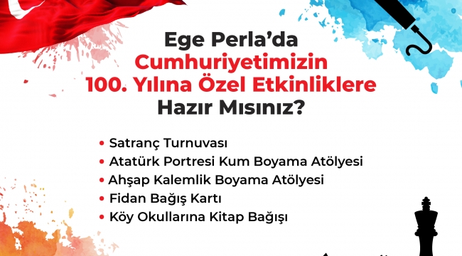 Ege Perla'da 100. Yıl Kutlamaları!