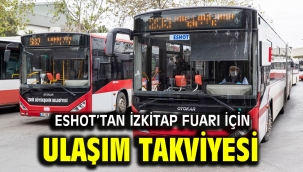 ESHOT'tan İZKİTAP Fuarı için ulaşım takviyesi