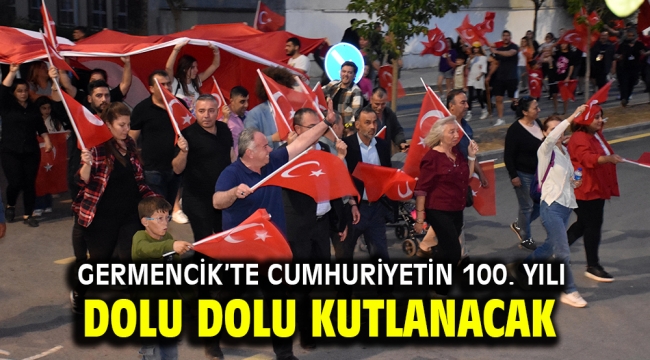 Germencik'te Cumhuriyetin 100. yılı dolu dolu kutlanacak