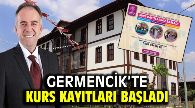 Germencik'te kurs kayıtları başladı