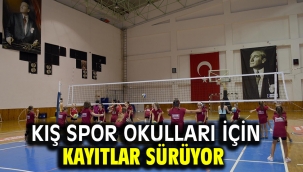 Kış spor okulları için kayıtlar sürüyor