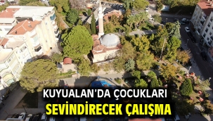 Kuyualan'da Çocukları Sevindirecek Çalışma