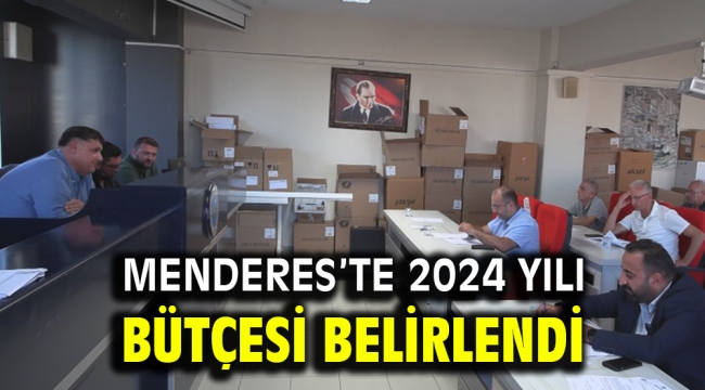 Menderes'te 2024 Yılı Bütçesi Belirlendi