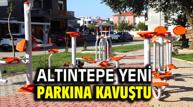 Altıntepe Yeni Parkına Kavuştu