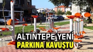 Altıntepe Yeni Parkına Kavuştu
