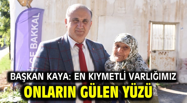 Başkan Kaya: En Kıymetli Varlığımız Onların Gülen Yüzü