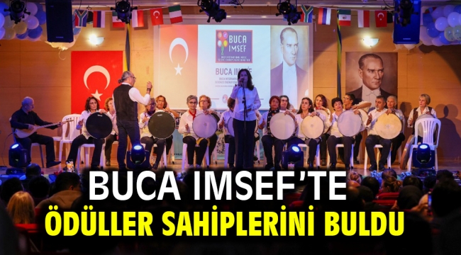 Buca IMSEF'te ödüller sahiplerini buldu 