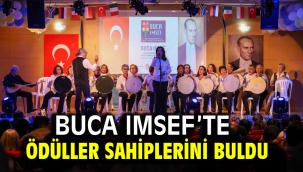 Buca IMSEF'te ödüller sahiplerini buldu 