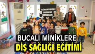 Bucalı miniklere diş sağlığı eğitimi