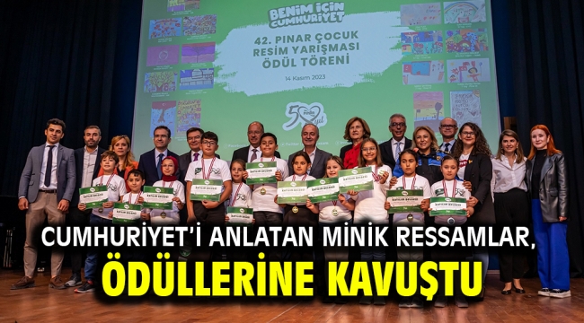 Cumhuriyet'i Anlatan Minik Ressamlar, Ödüllerine Kavuştu