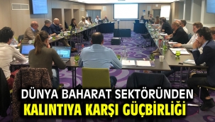 Dünya baharat sektöründen kalıntıya karşı güçbirliği