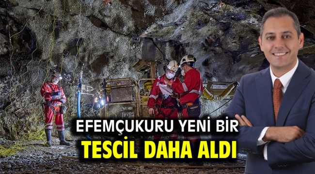 Efemçukuru Yeni Bir Tescil Daha Aldı!