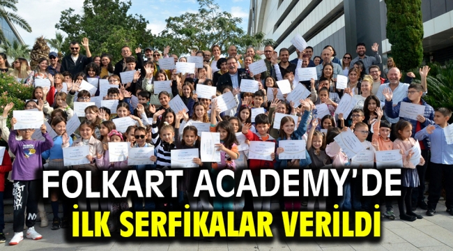 Folkart Academy'de İlk Serfikalar Verildi