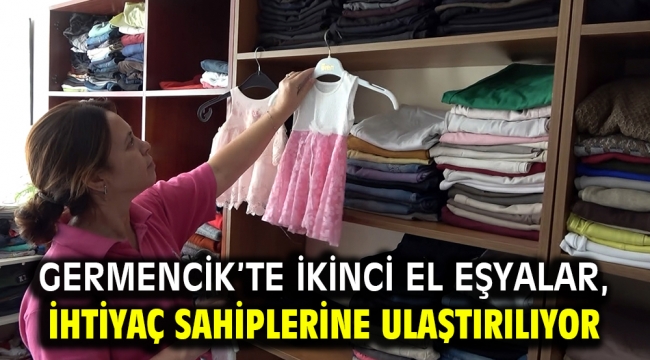 Germencik'te İkinci El Eşyalar, İhtiyaç Sahiplerine Ulaştırılıyor