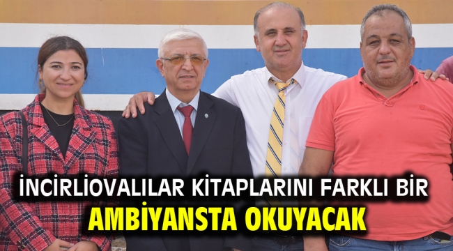 İncirliovalılar kitaplarını farklı bir ambiyansta okuyacak 