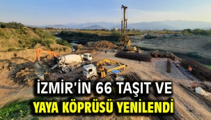 İzmir'in 66 taşıt ve yaya köprüsü yenilendi